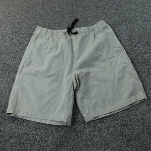 Gramicci Shorts Mens L Beige Tan Hiking Outdoor Climbing Belted Trail Trek Hike